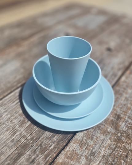 Caravan dinnerware - Duck egg blue