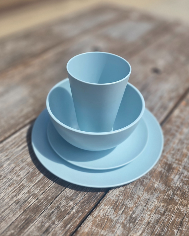 Caravan dinnerware - Duck egg blue