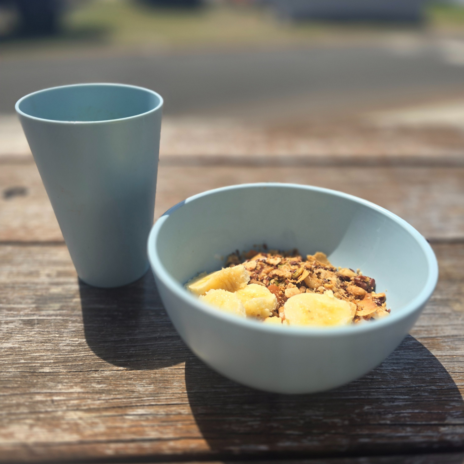 rPET Caravan Dinnerware Sets - Duck egg blue