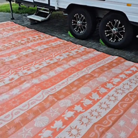 Sunset Sands Recycled Camping Mat  2.4 x 6m