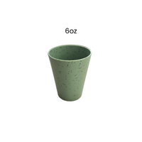 Speckled Matcha green 12oz rPET cup with a smooth matte finish and subtle black speckles, shown on a white background. Lightweight, durable and ideal for caravans, camping and everyday outdoor use.