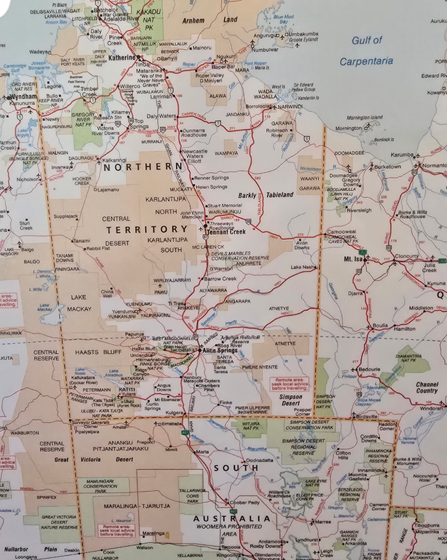 Map of Australia PVC vinyl sticker, track with sharpie marker, track your travels, oil-proof, water-proof, anti-uv, large, outdoor and indoor use, detailed, national parks, remote areas, australia
