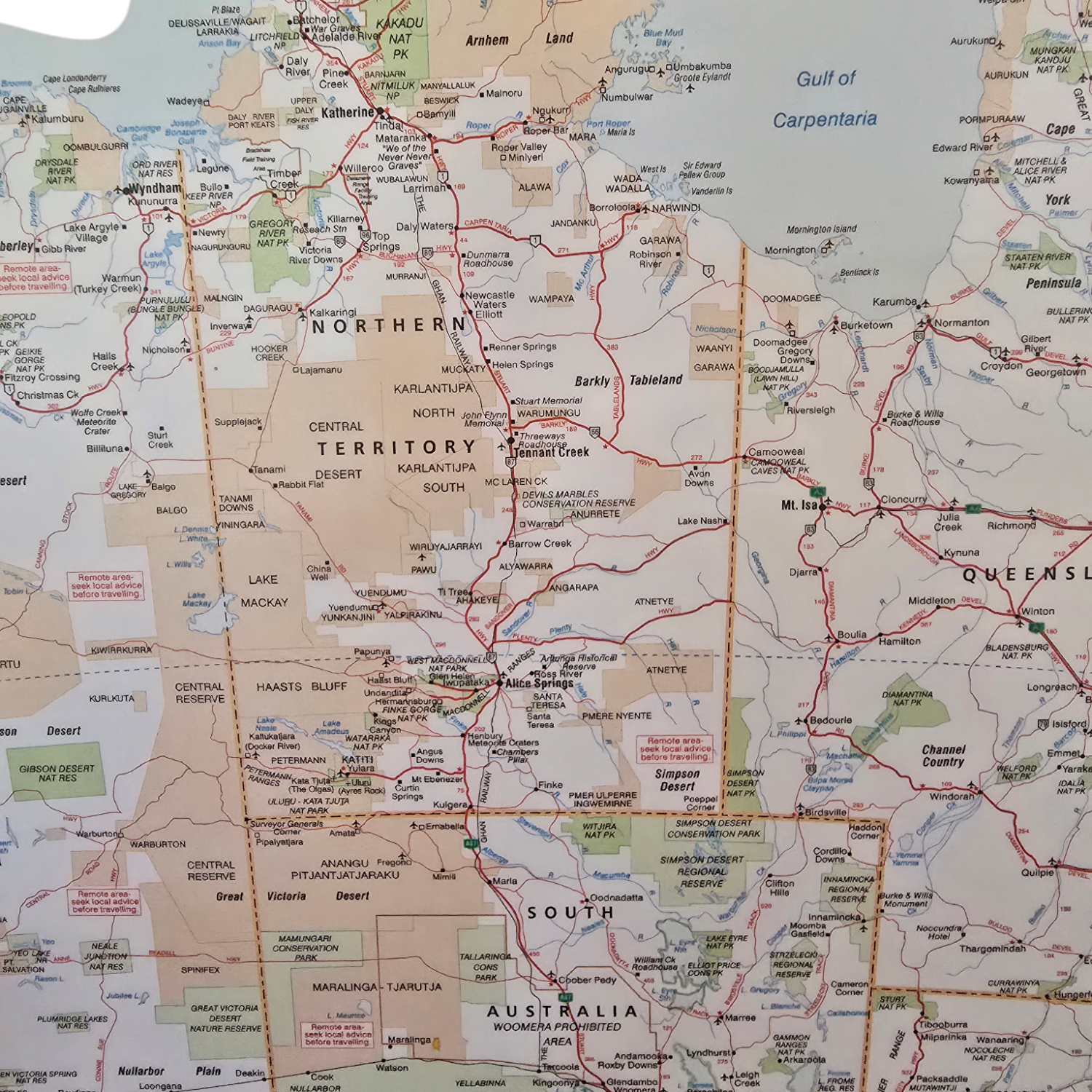 Map of Australia PVC vinyl sticker, track with sharpie marker, track your travels, oil-proof, water-proof, anti-uv, large, outdoor and indoor use, detailed, national parks, remote areas, australia