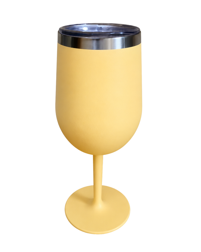12oz Removable stem wine tumbler