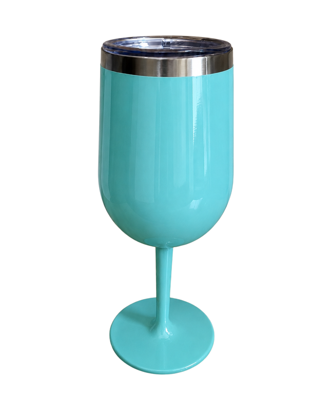 12oz Removable stem wine tumbler