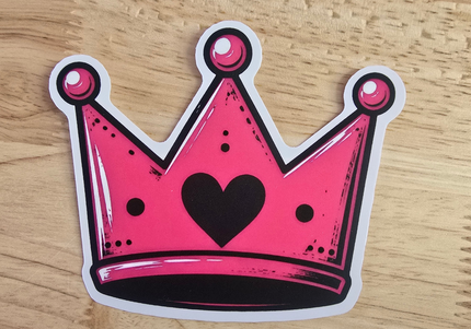 Camp queen stickers