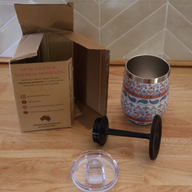 Santorini Wine Tumbler | Damaged Box