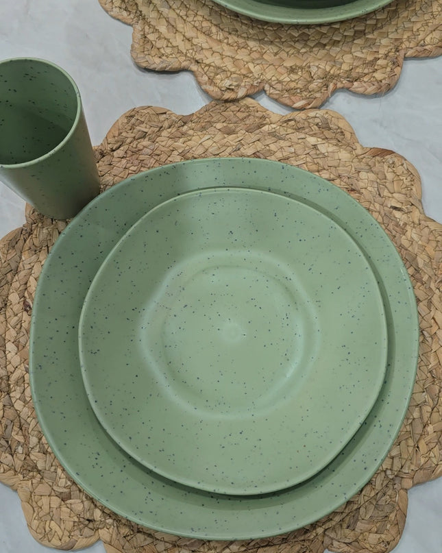 Caravan dinnerware - Navy speckled Matcha Glaze (Pre-orders open end of March)