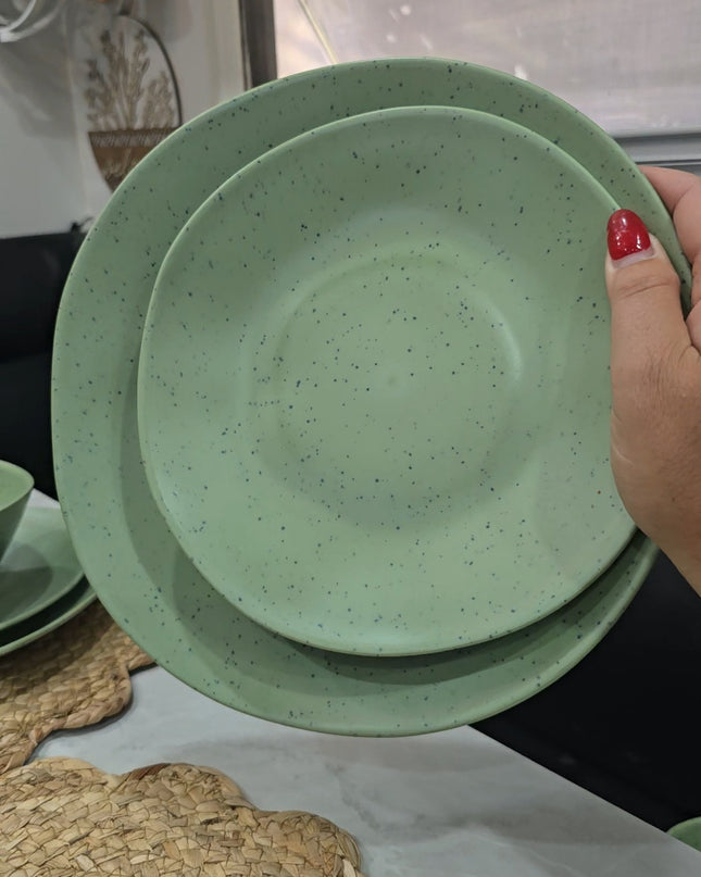 Caravan dinnerware - Navy speckled Matcha Glaze (Pre-orders open end of March)