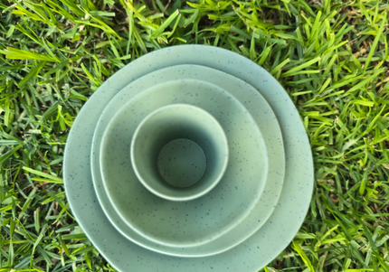 Caravan dinnerware - Speckled Matcha (PRE-ORDER - ships by June 17th)