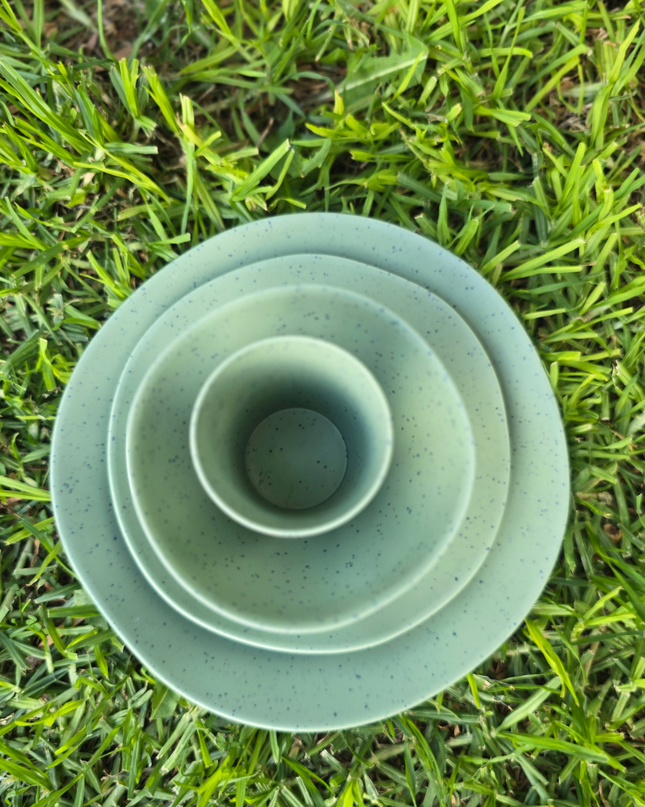 READ DESCRIPTION! Caravan dinnerware - Speckled Matcha (PRE-ORDER - ships by June 5th)