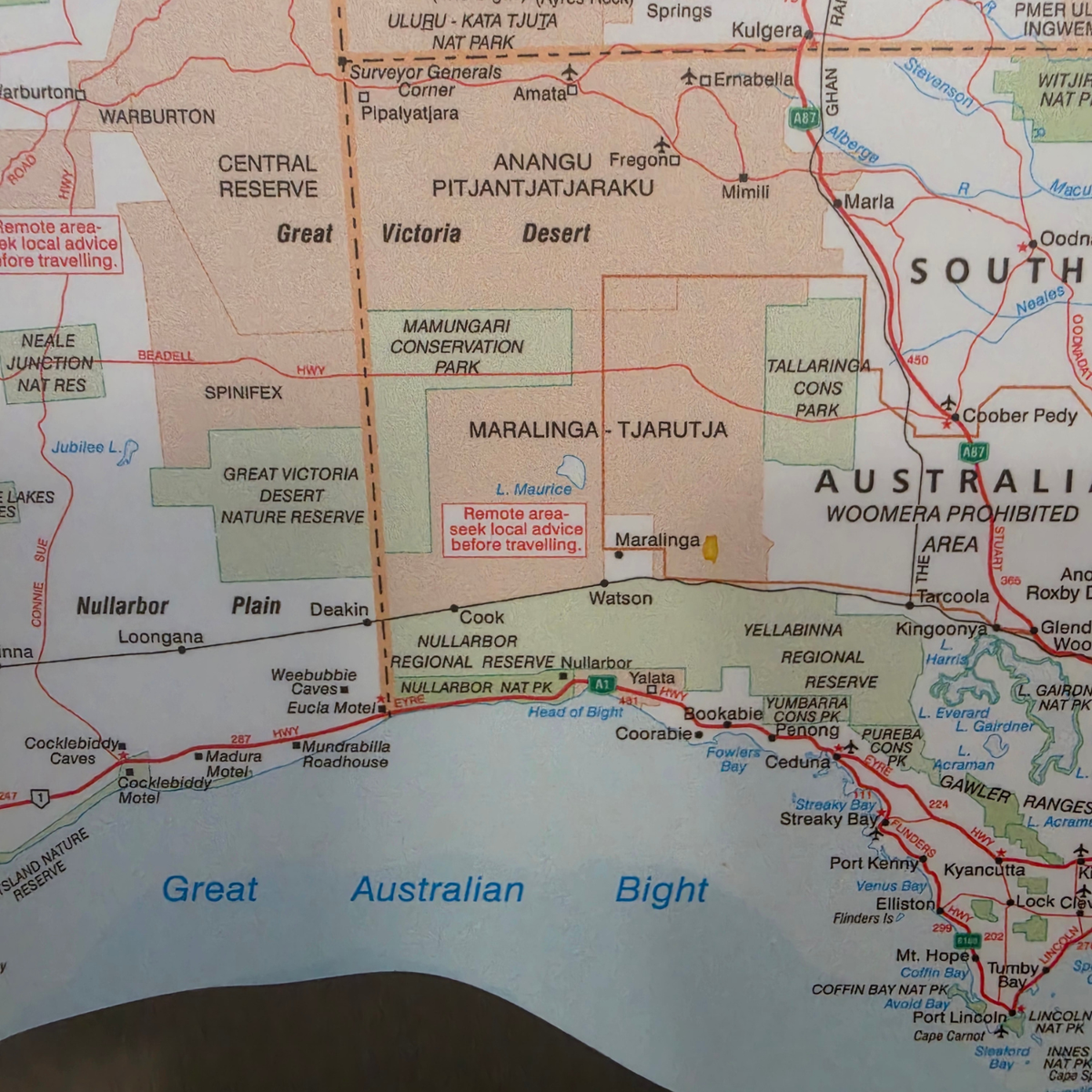 Australia Travel Map Sticker - Buy 1 get 2nd 50% off