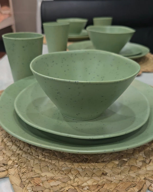 Caravan dinnerware - Navy speckled Matcha Glaze (Pre-orders open end of March)