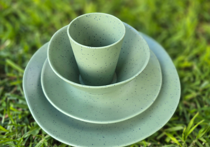 Caravan dinnerware - Speckled Matcha (PRE-ORDER - ships by June 17th)