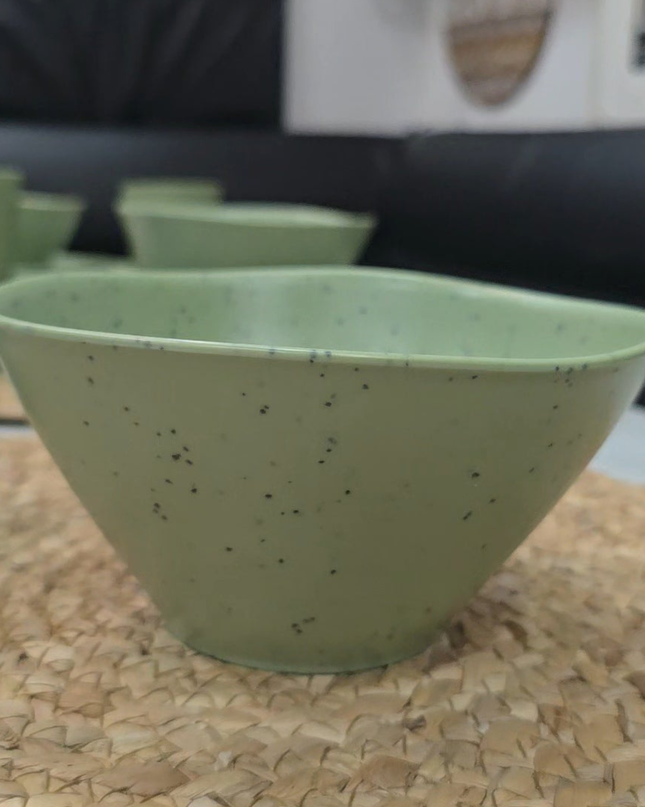 READ DESCRIPTION! Caravan dinnerware - Speckled Matcha (PRE-ORDER - ships by June 5th)