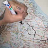 Australia Travel Map Sticker - Buy 1 get 2nd 50% off