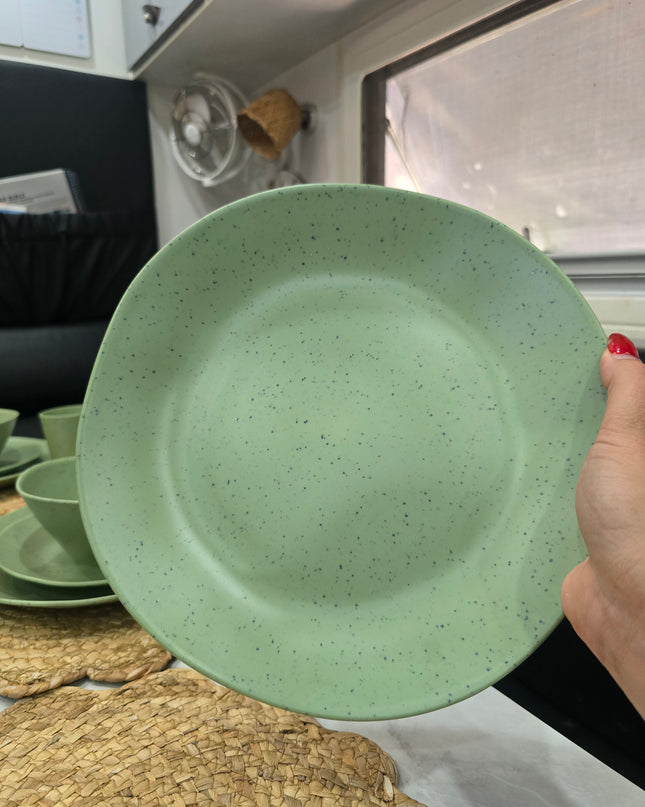 Caravan dinnerware - Navy speckled Matcha Glaze (Pre-orders open end of March)