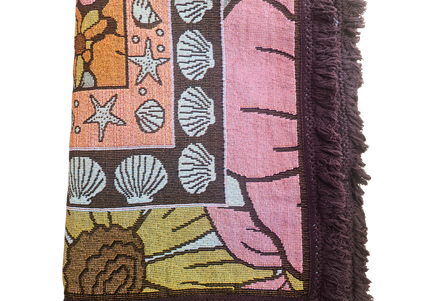 Sun-blossom Picnic Throw Rug