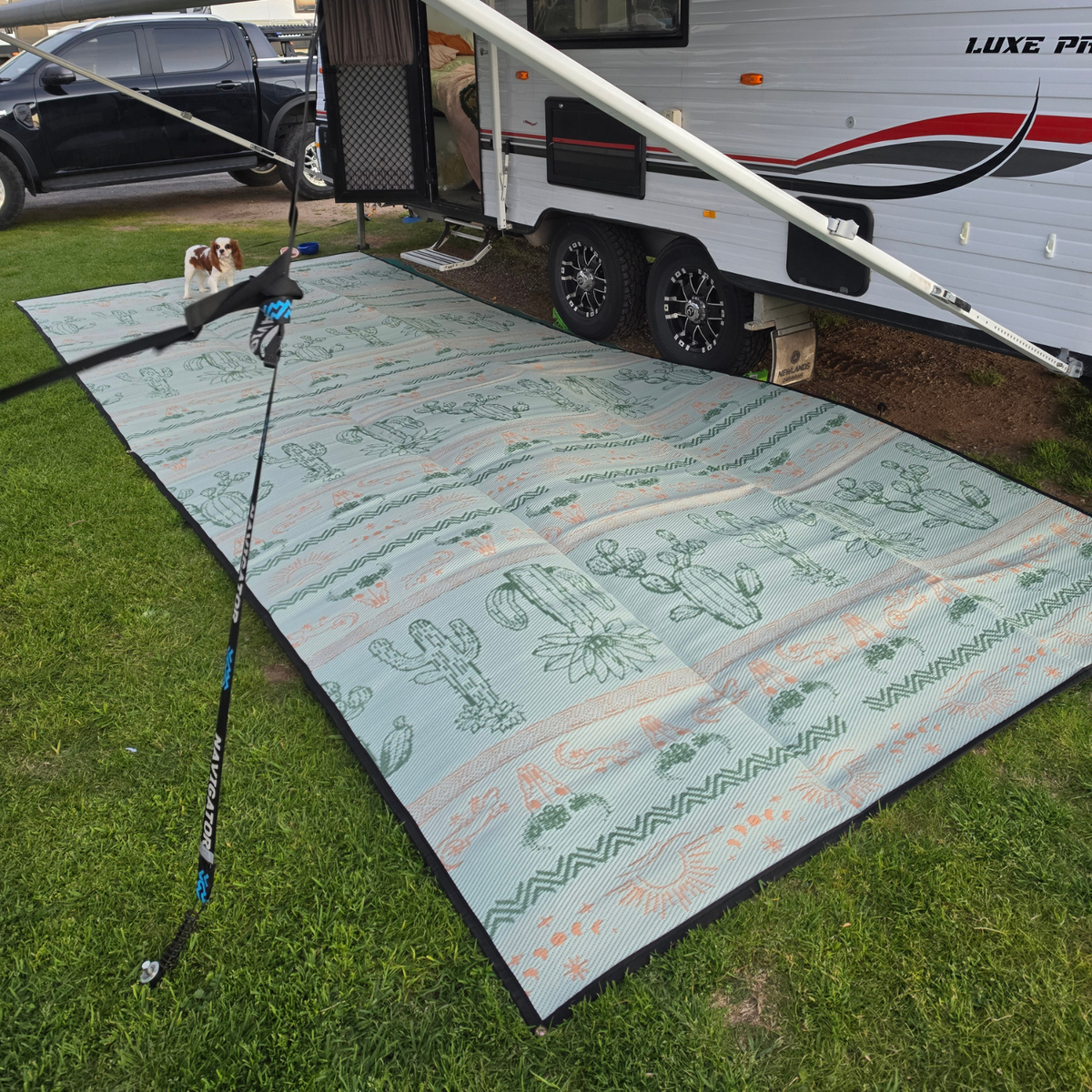 (PRE-ORDER) Dusty Sage Recycled Camping Mat 2.4 x 6m (SHIPS BY 30th NOVEMBER - NOT IN STOCK)