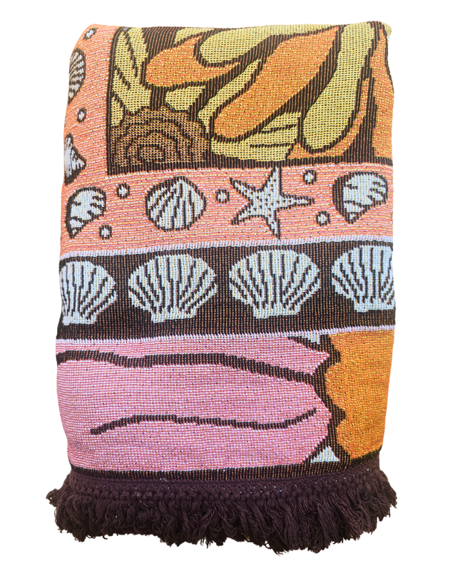 Sun-blossom Picnic Throw Rug