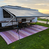 (PRE-ORDER) Boho Lavender Recycled Camping Mat  2.4 x 6m (SHIPS BY 30th NOVEMBER - NOT IN STOCK)