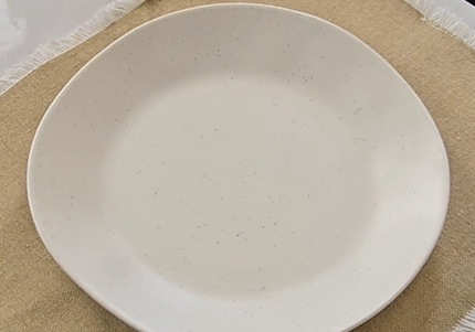Caravan dinnerware - Speckled White