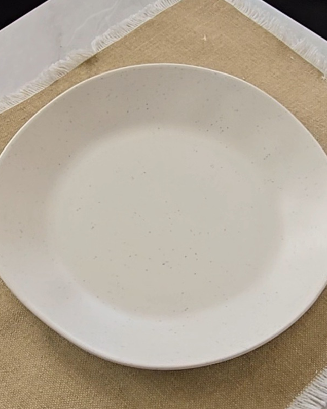 Caravan dinnerware - Speckled White
