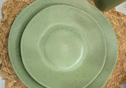 Caravan dinnerware - Speckled Matcha (PRE-ORDER - ships by June 17th)