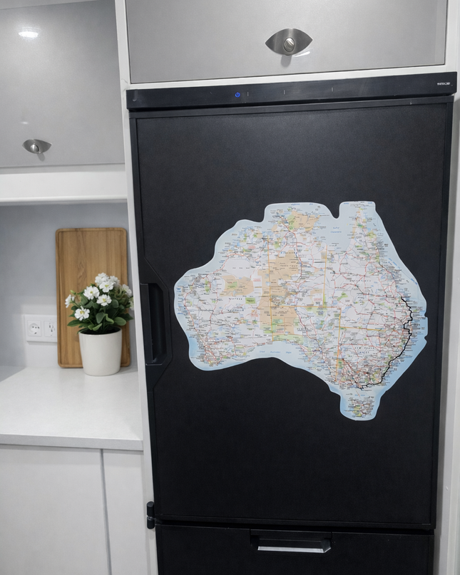 Map of Australia sticker