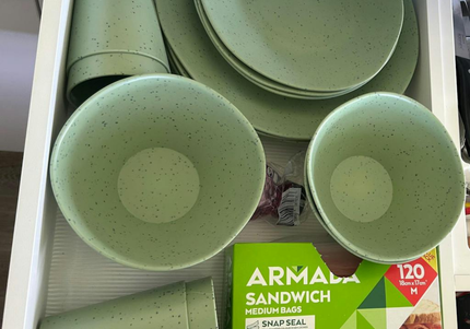 Caravan dinnerware - Speckled Matcha (PRE-ORDER - ships by June 17th)