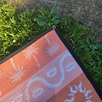 Sunset Sands Recycled Camping Mat  2.4 x 6m