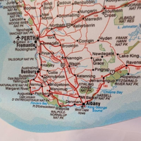 Australia Travel Map Sticker - Buy 1 get 2nd 50% off