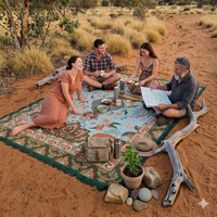 Travel Throw Rug - Willow