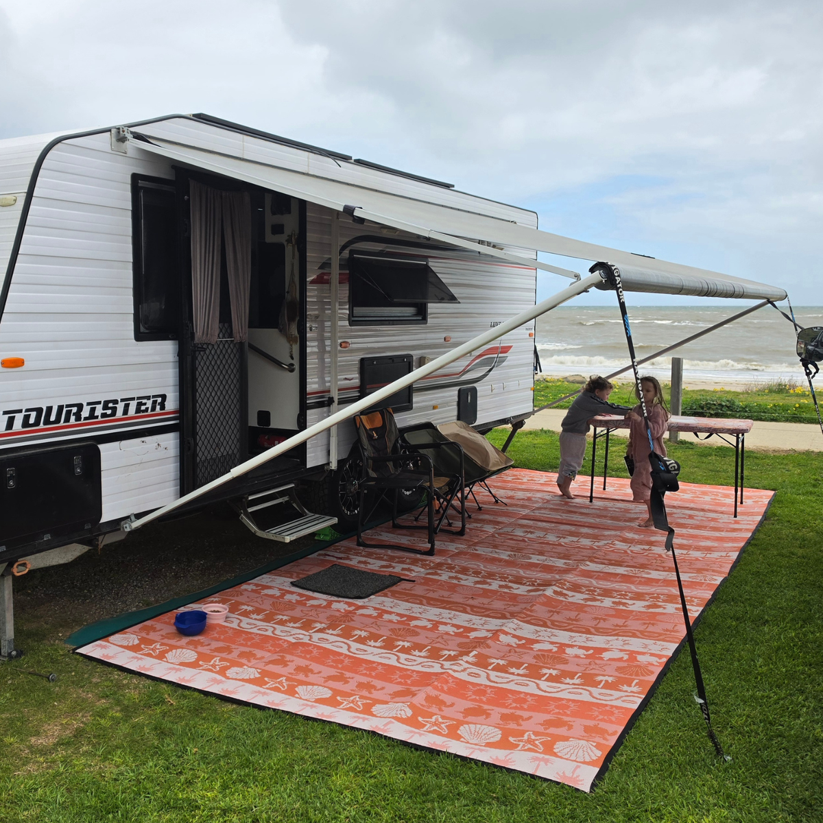 Sunset Sands Recycled Camping Mat  2.4 x 6m