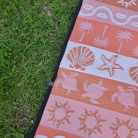 Sunset Sands Recycled Camping Mat  2.4 x 6m