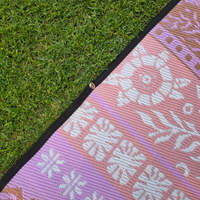 (PRE-ORDER) Boho Lavender Recycled Camping Mat  2.4 x 6m (SHIPS BY 30th NOVEMBER - NOT IN STOCK)