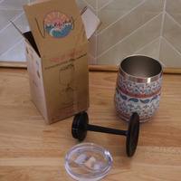 Santorini Wine Tumbler | Damaged Box
