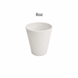 Vanaway Speckled Coconut reusable cup with a 6oz capacity