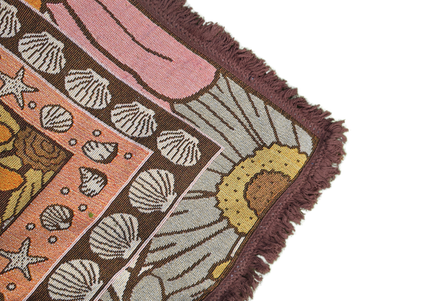 Sun-blossom Picnic Throw Rug